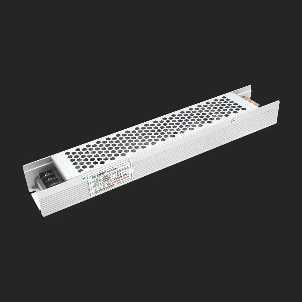 Slim Power Supply 24V 150W Semi-potted Interior for LED lights