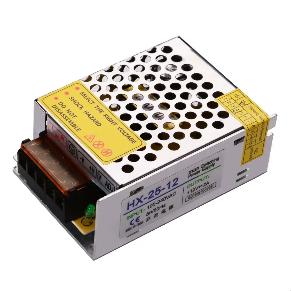 25W LED Transformer Long Lifespan electrolytic capacitors High efficiency High stability